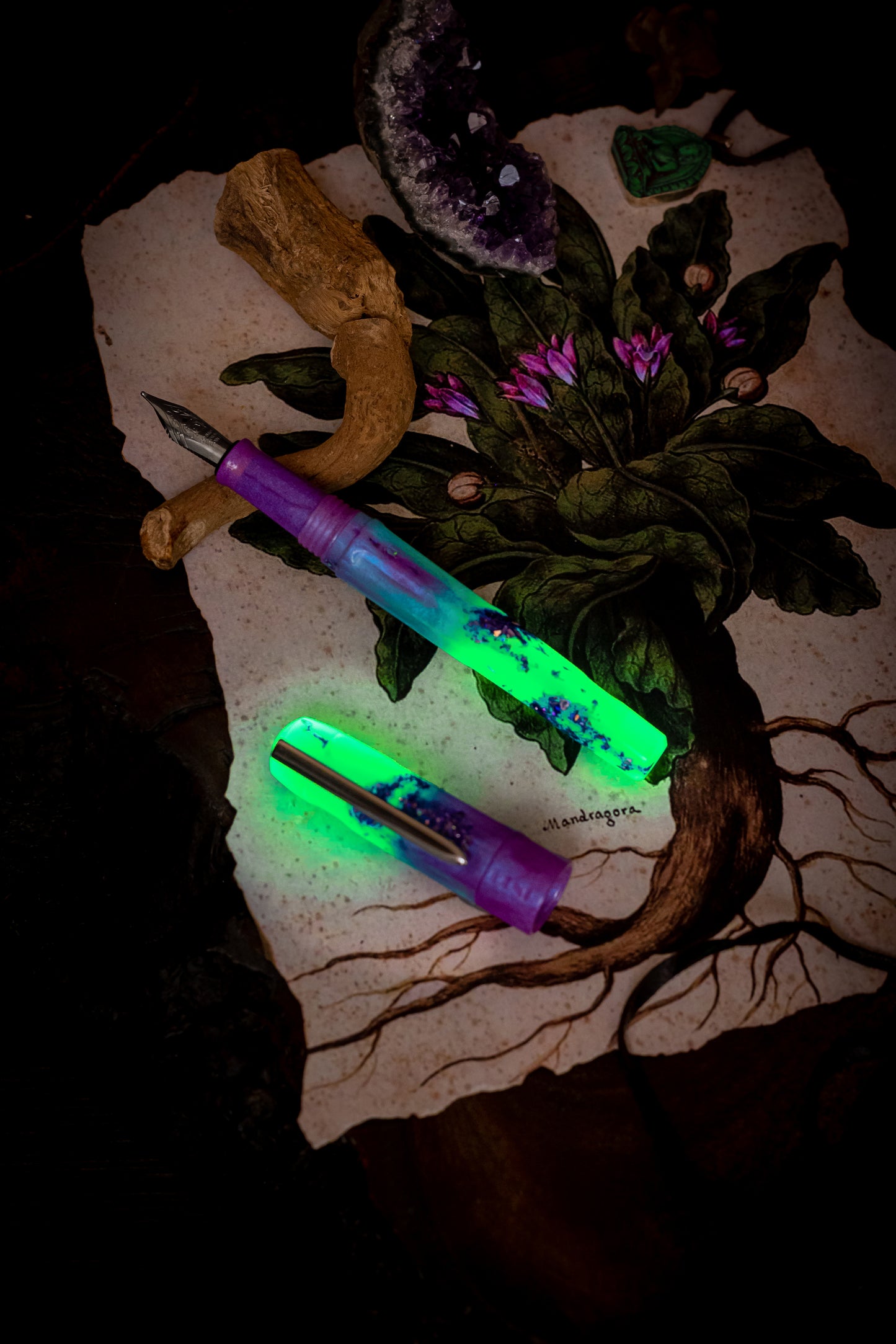 BENU Talisman Fountain pen - Mandrake