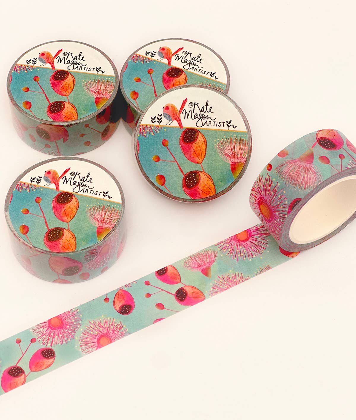 Washi Tape - Floral Gumnuts