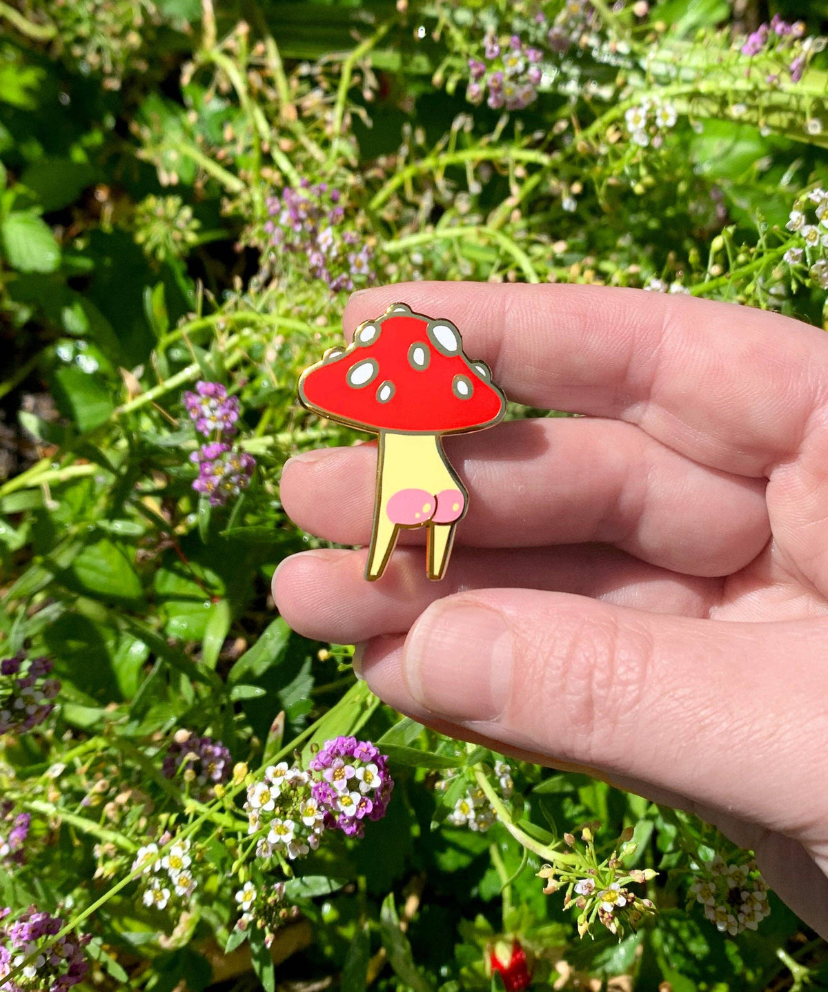 Enamel Pin - Booty Mush