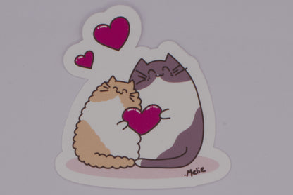 Sticker - Cats in Love