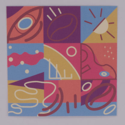 Sticker - Abstract Collage