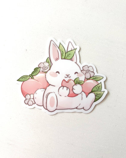 Vinyl Sticker - Peachy Bunny
