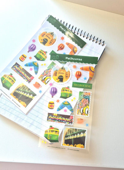 Sticker Sheet - Melbourne