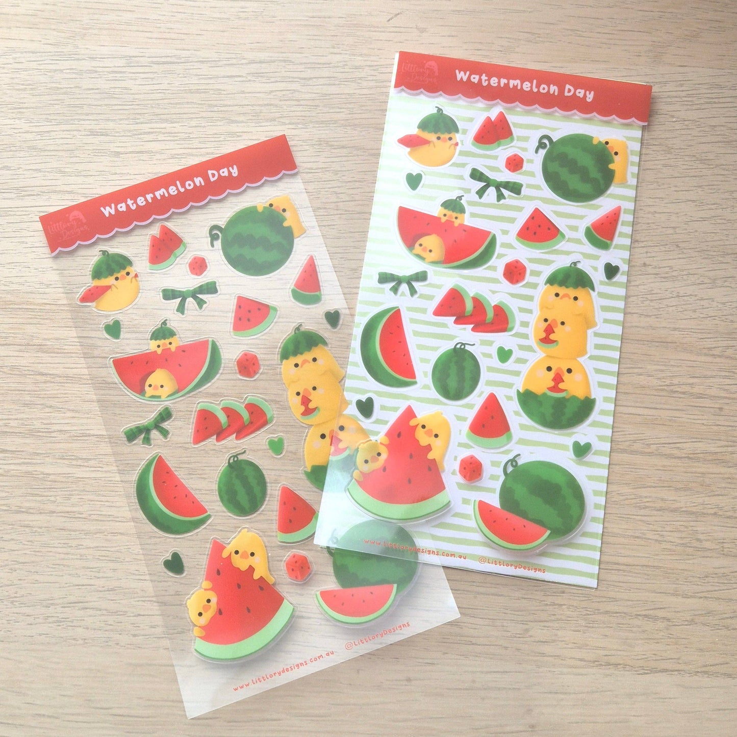 Sticker Sheet - Watermelon Day