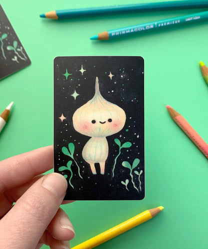 Travel Card Vinyl Sticker - One Wee Garlic