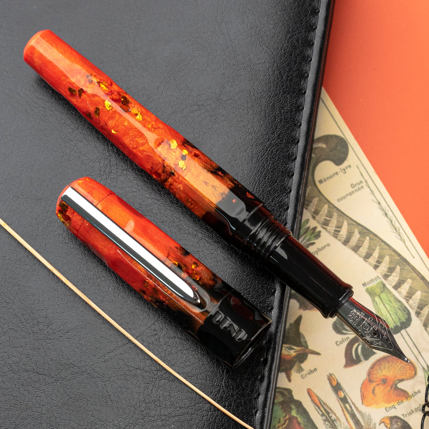 BENU Talisman Fountain pen - Fox Gloves