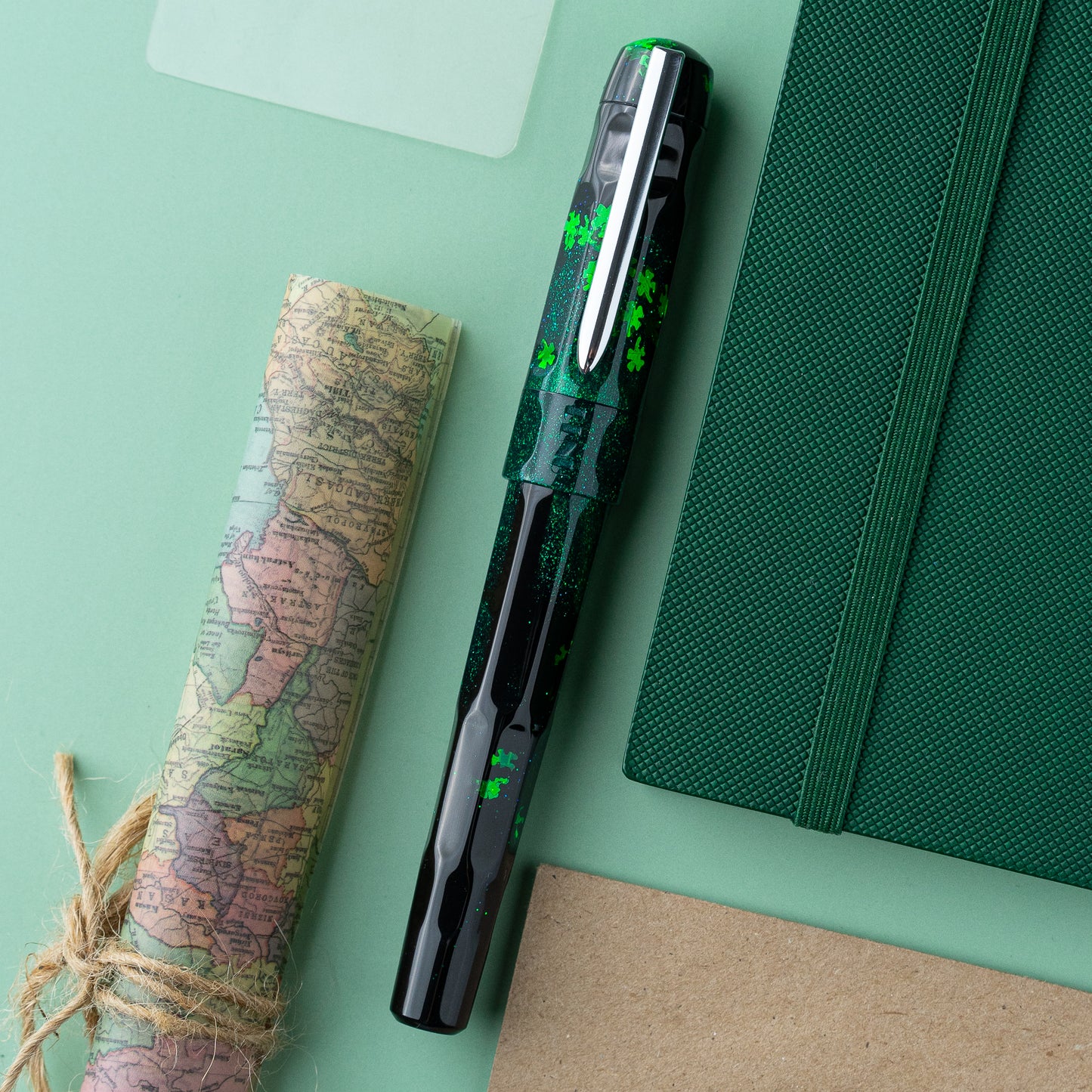 BENU Talisman Fountain pen - Four-leaf Clover