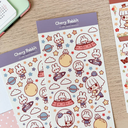 Sticker Sheet - Space Adventure