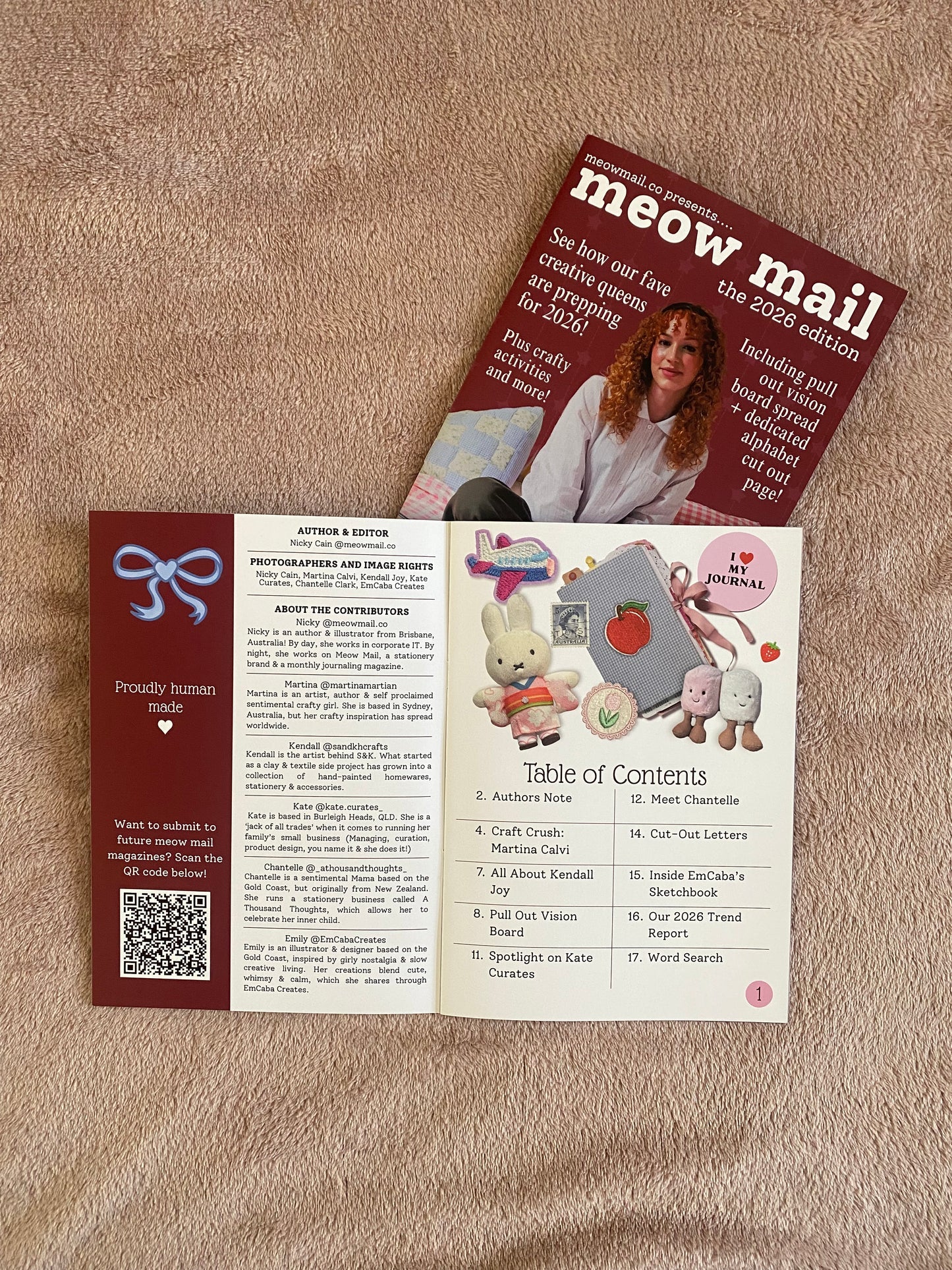 Journal Zine - Meow Mail (the 2026 edition)