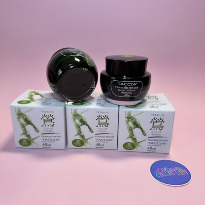 Taccia Sunao-iro Fountain Pen Ink - Uguisu (Olive Green)