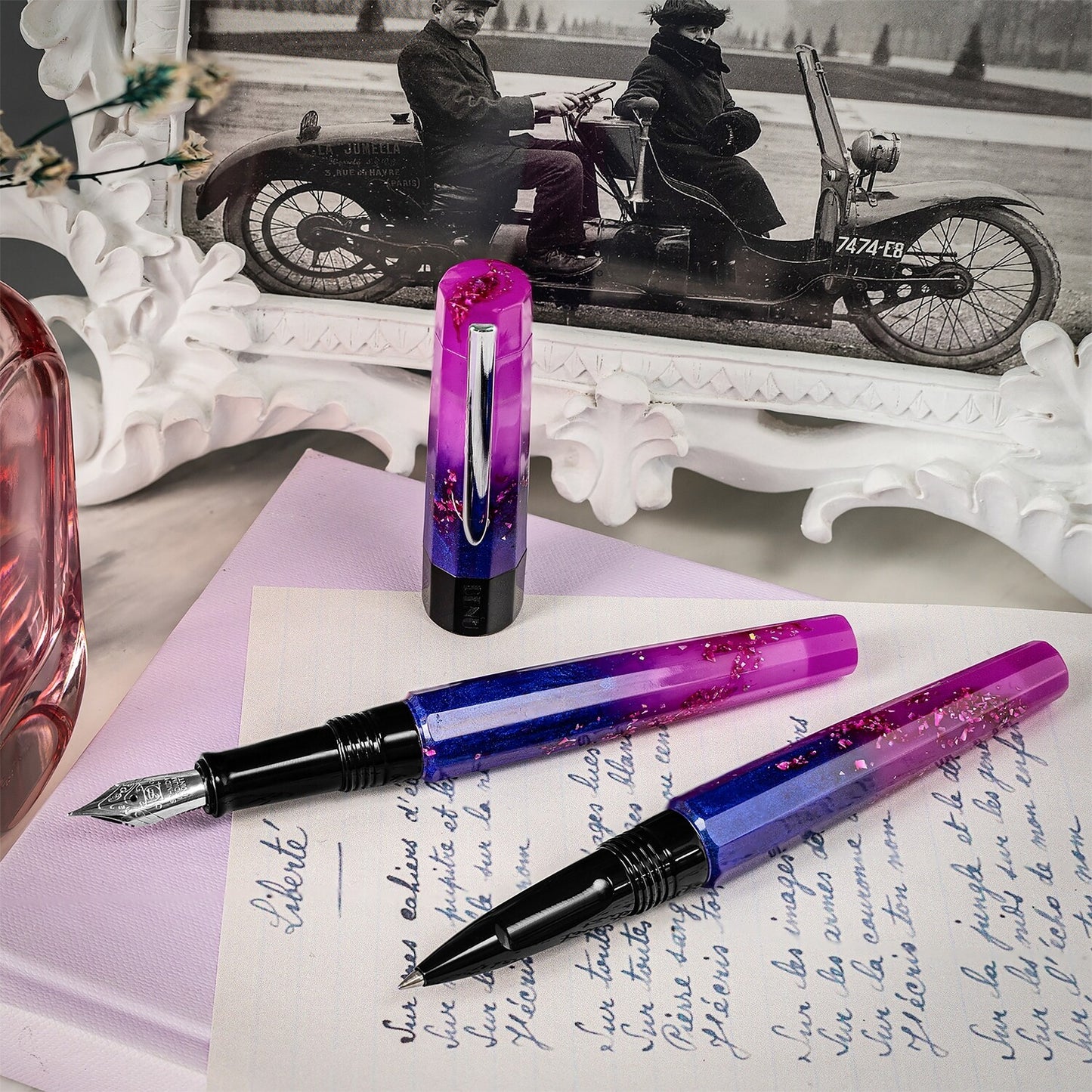 BENU Euphoria Rollerball pen - Love Story