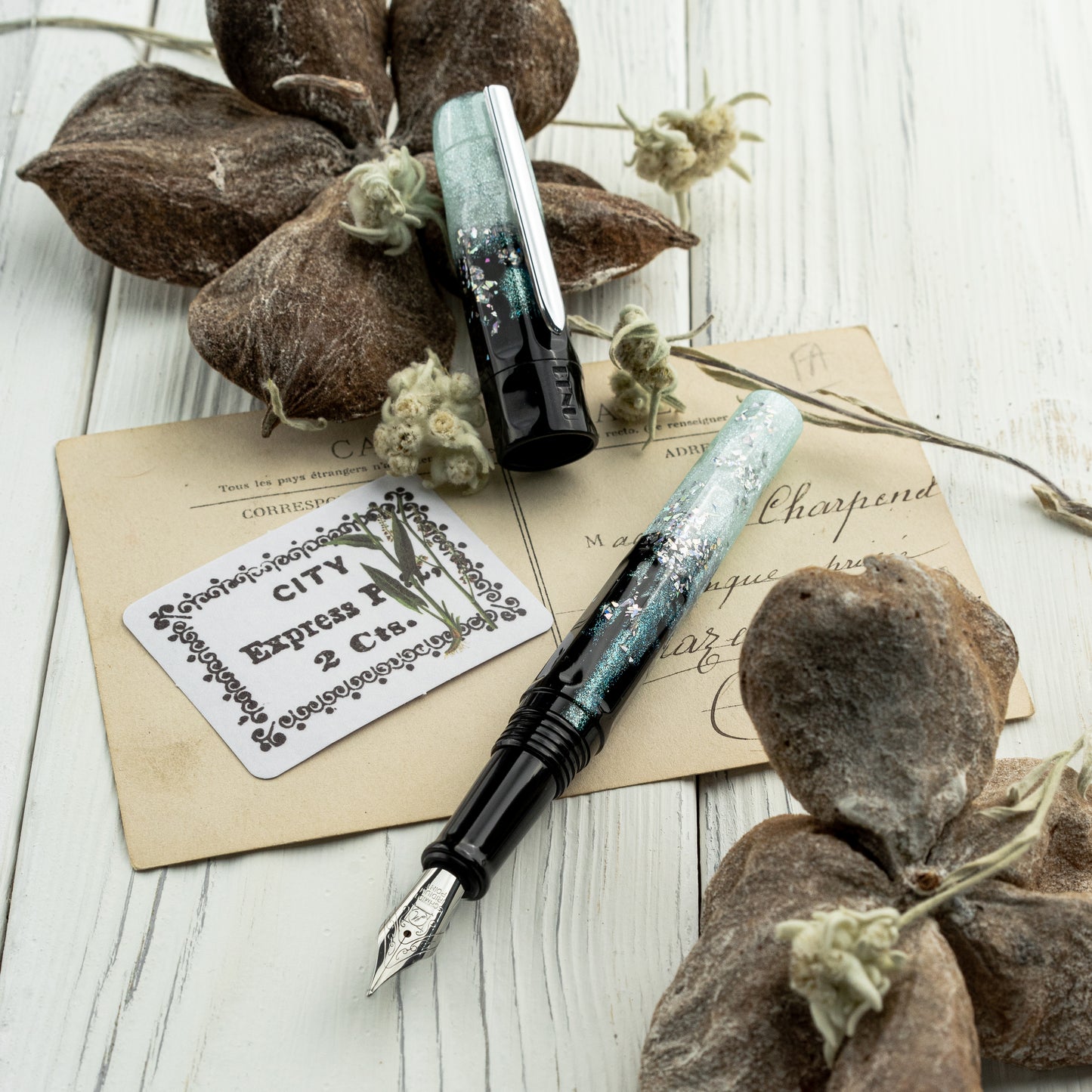 BENU Talisman Fountain pen - Edelweiss