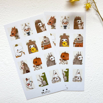Sticker Sheet - Stamp Friends II