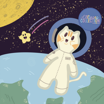 Art Print - Space Cat