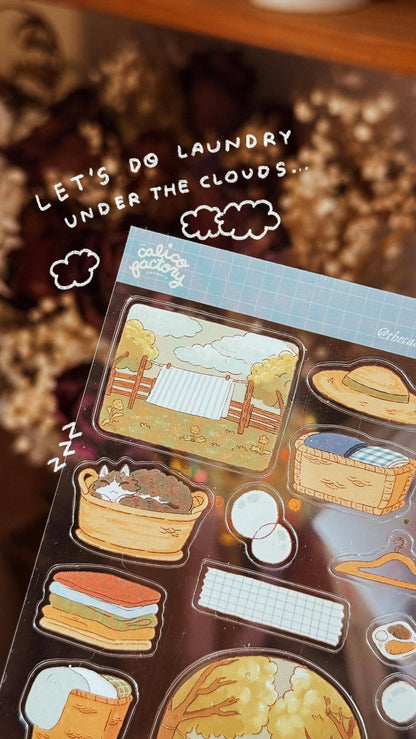Sticker Sheet - Laundry Day