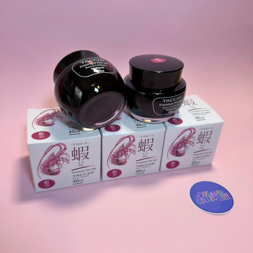Taccia Sunao-iro Fountain Pen Ink - Ebi (Purple Red)