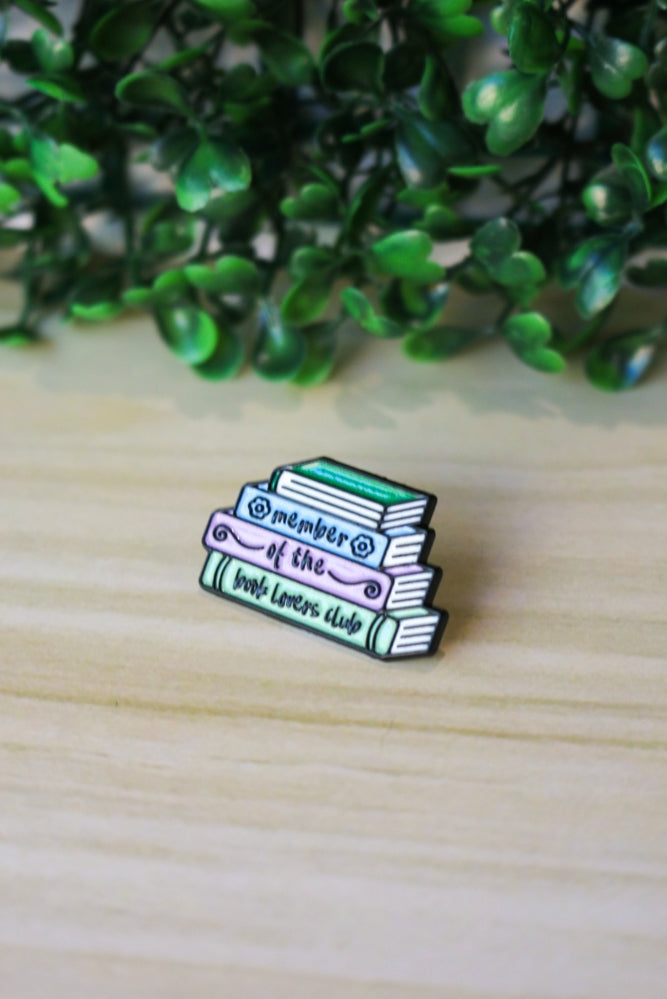 Enamel Pin - Member of the Book Lover's Club