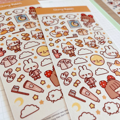 Sticker Sheet - Good Night