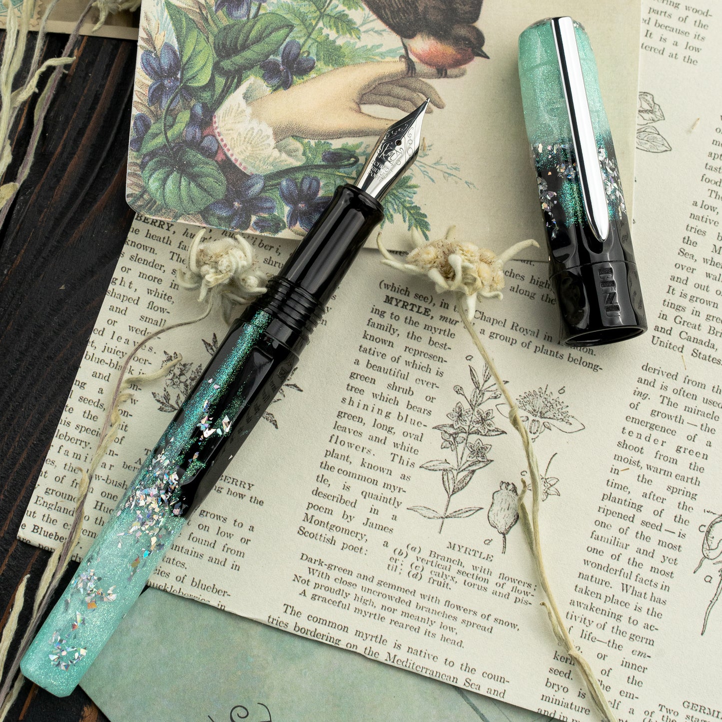 BENU Talisman Fountain pen - Edelweiss