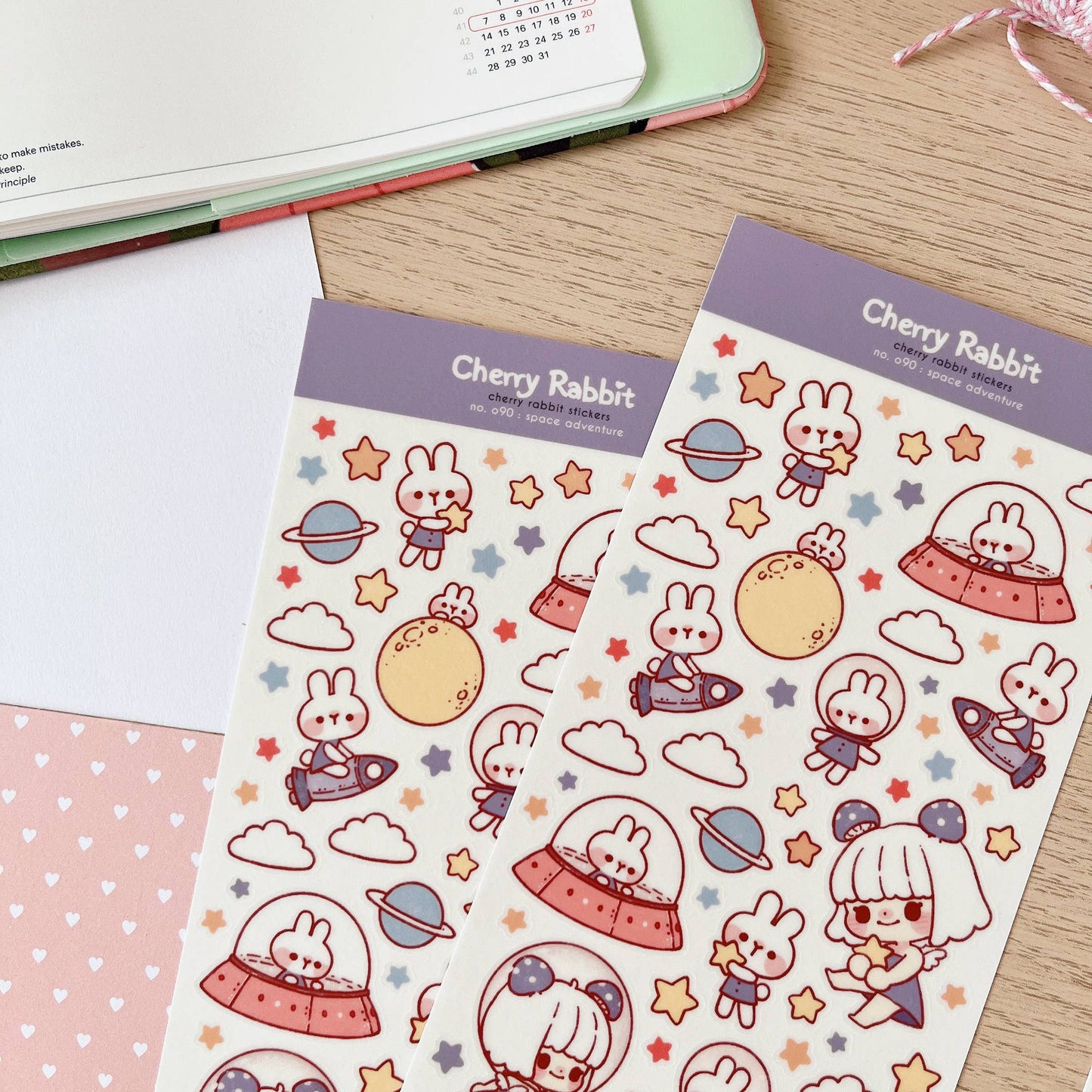 Sticker Sheet - Space Adventure