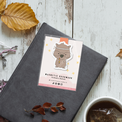 Magnetic Bookmark - Wombat Study Buddy