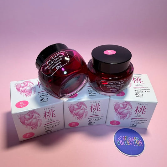 Taccia Sunao-iro Fountain Pen Ink - Momo Pink