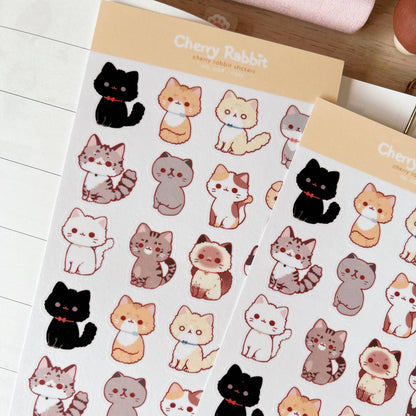 Sticker Sheet - Cats