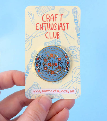 Enamel Pin - Craft Enthusiast Club
