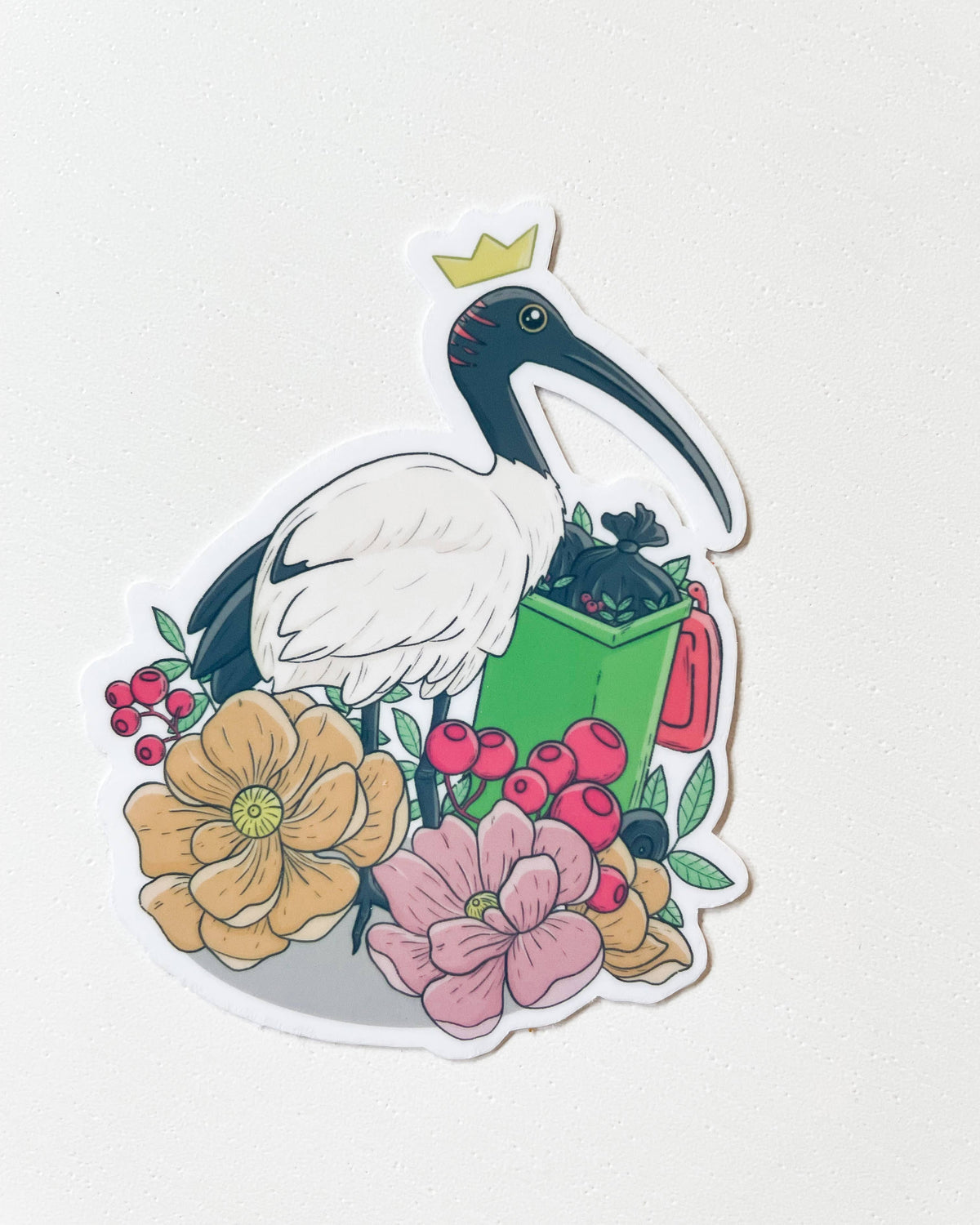 Vinyl Sticker - Bin Chicken (Ibis)
