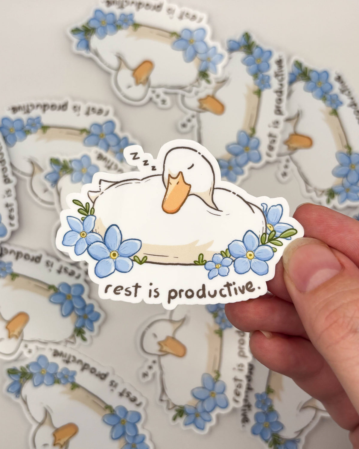 Vinyl Sticker - Rest is Productive
