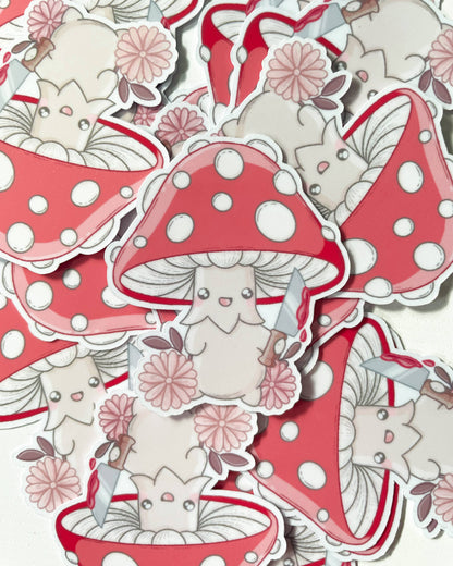 Vinyl Sticker - Mushroom