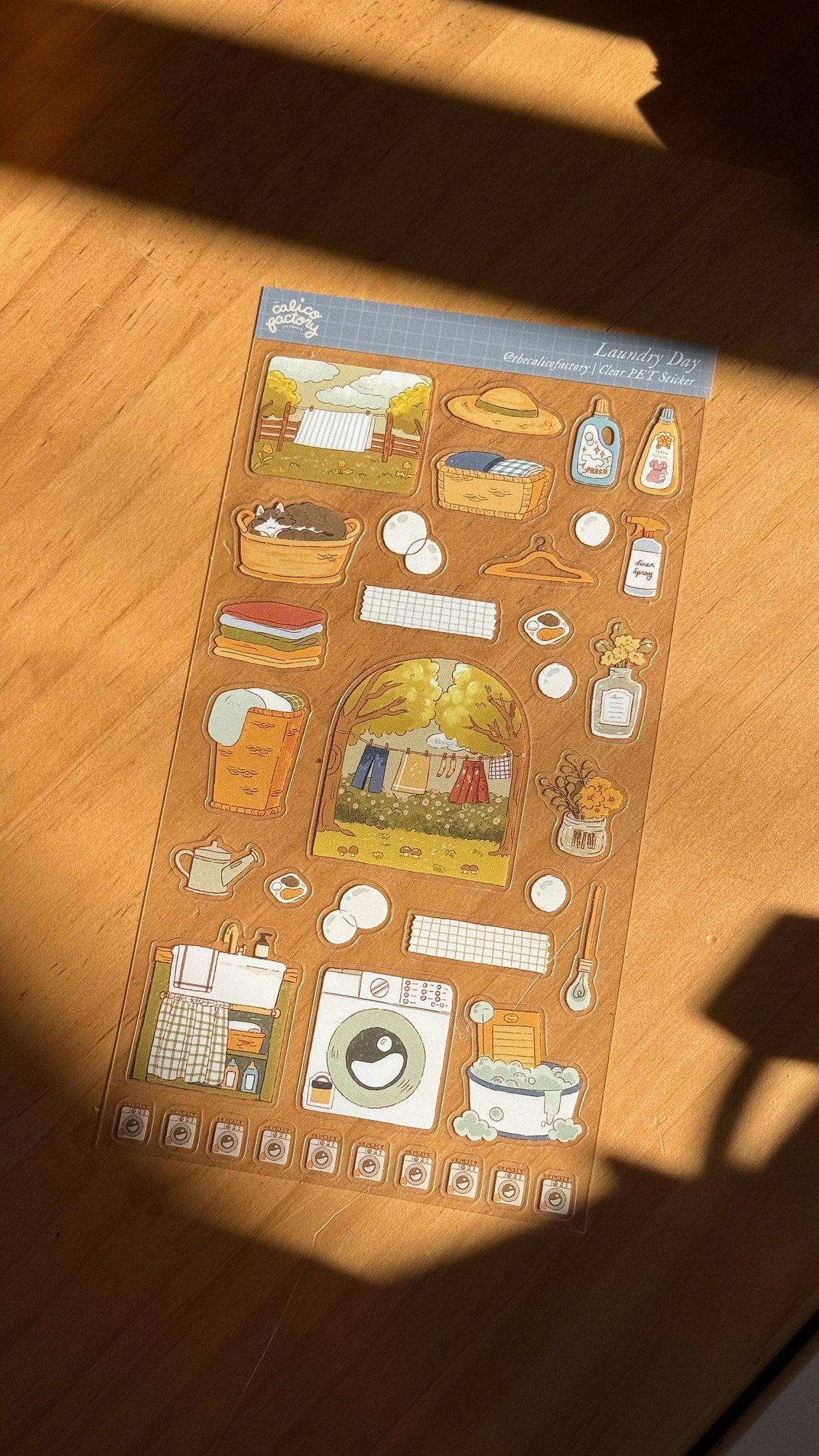 Sticker Sheet - Laundry Day