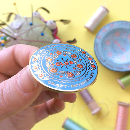 Enamel Pin - Craft Enthusiast Club
