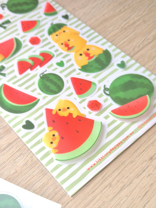 Sticker Sheet - Watermelon Day