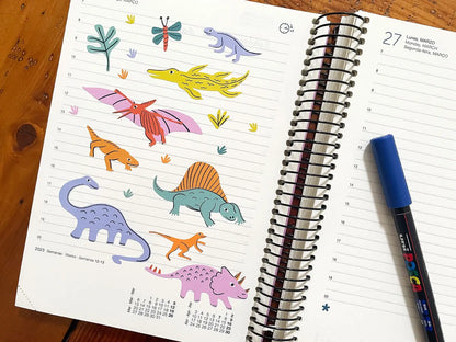 Sticker Sheet - Dinosaur