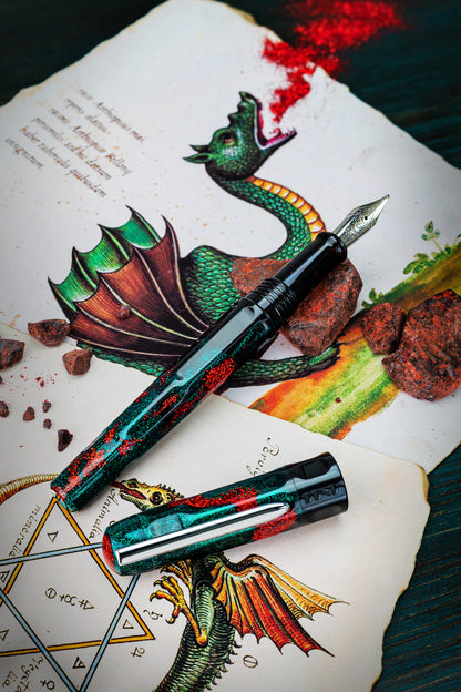 BENU Talisman Fountain pen - Dragon's Blood
