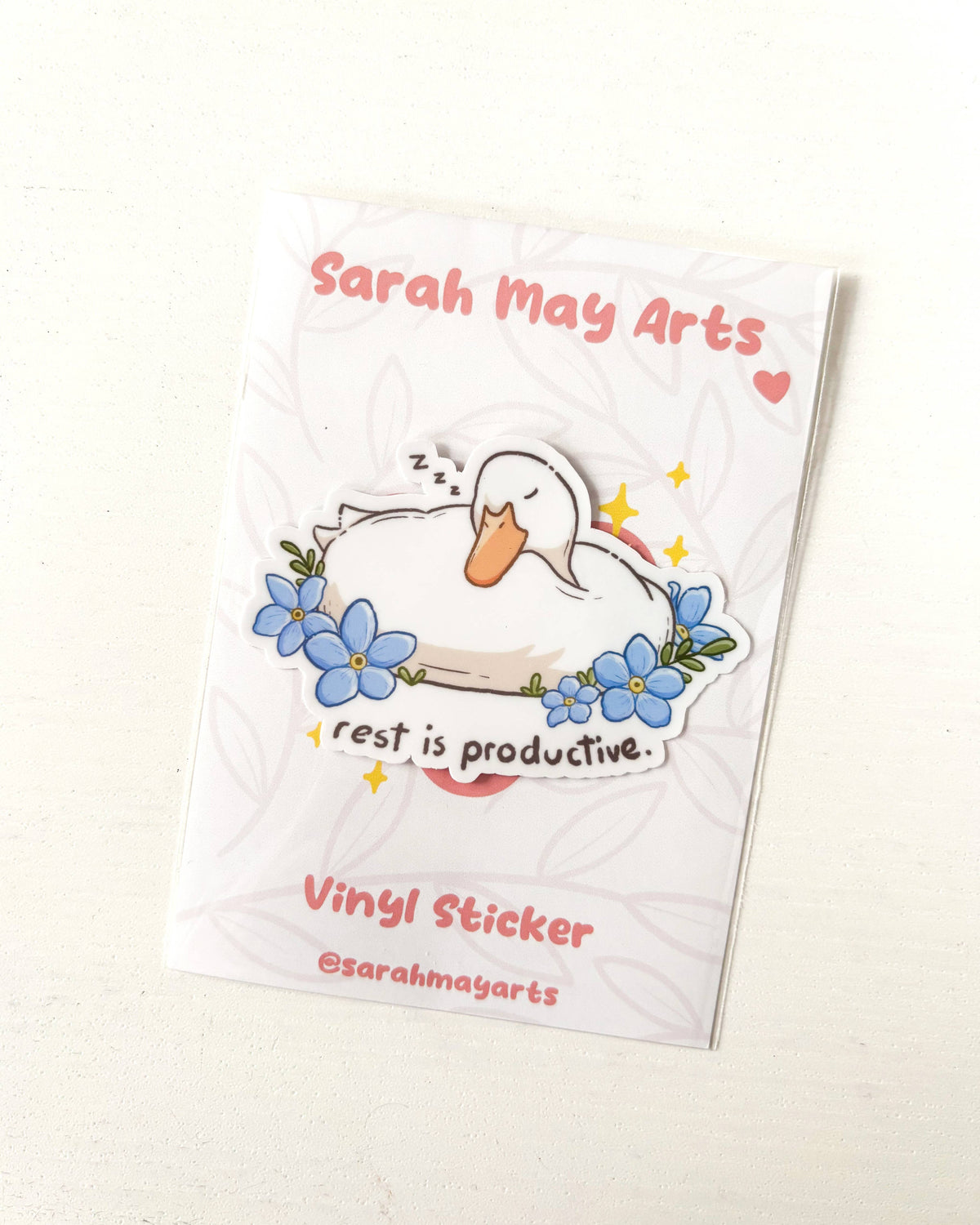 Vinyl Sticker - Rest is Productive