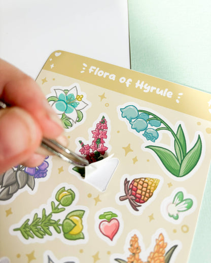 Vinyl Sticker Sheet - Flora of Hyrule