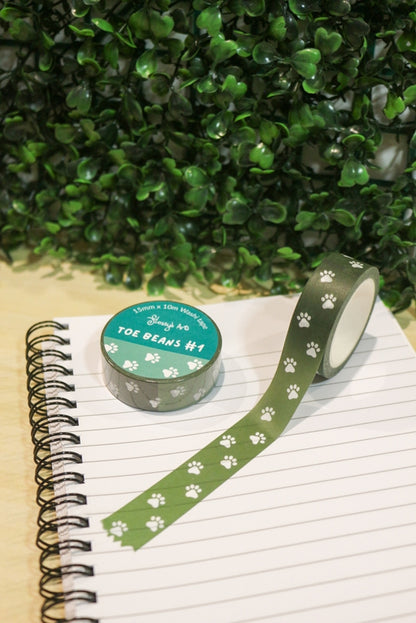 Washi Tape - Toe Beans #1