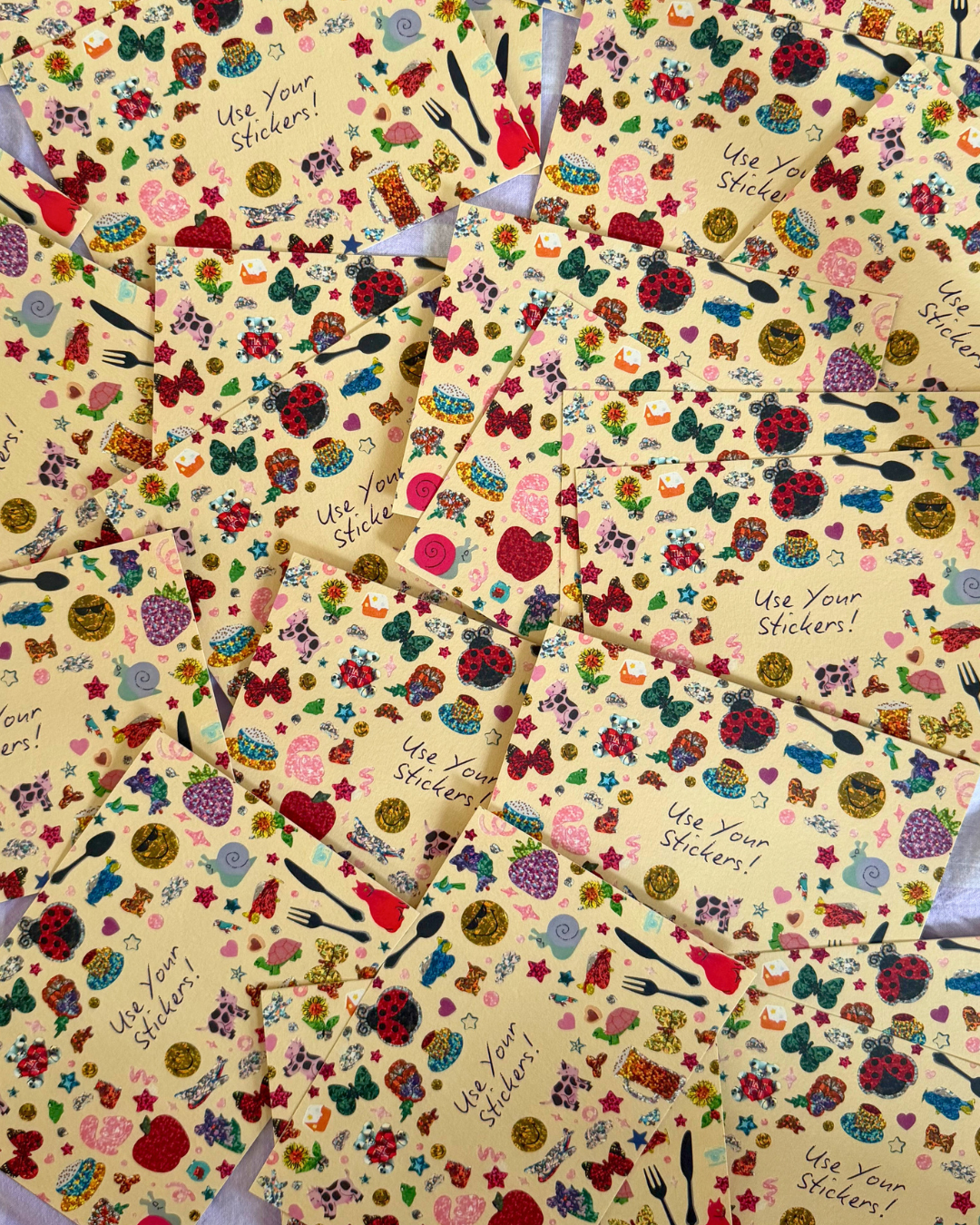 Postcard - Use Your Stickers