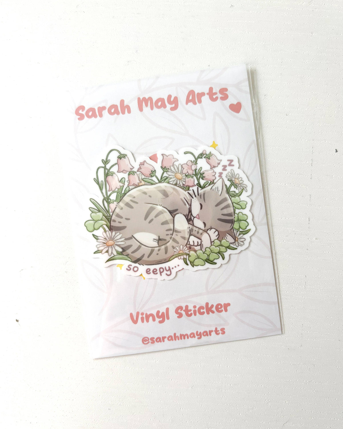 Vinyl Sticker - Eepy Kitty
