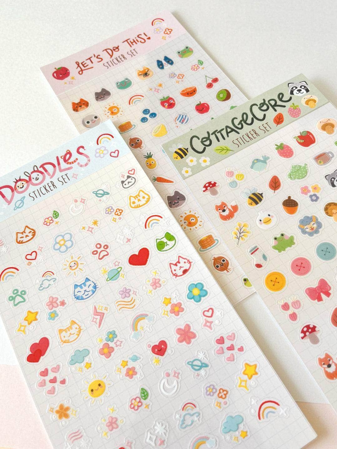 Vinyl Sticker Sheet - Doodles