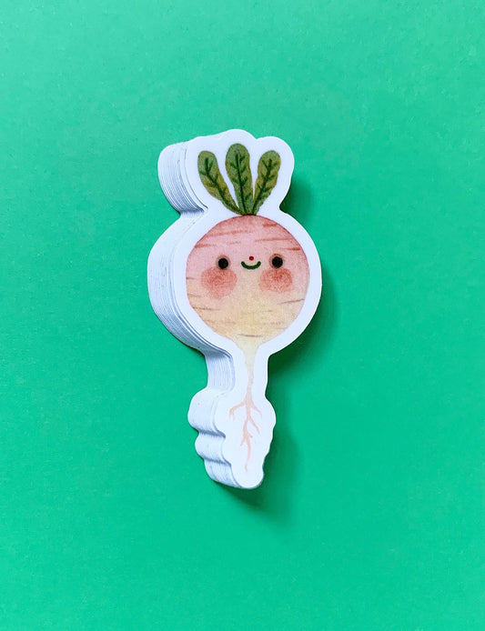Vinyl Sticker - Radish