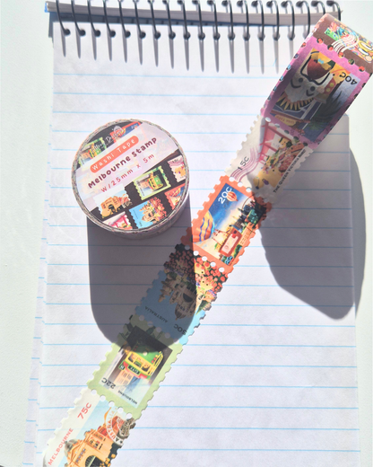 Washi Tape - Melbourne Stamp