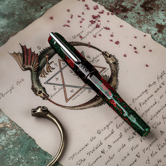 BENU Talisman Fountain pen - Dragon's Blood