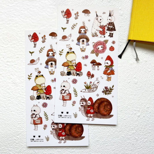 Sticker Sheet - Woodland III