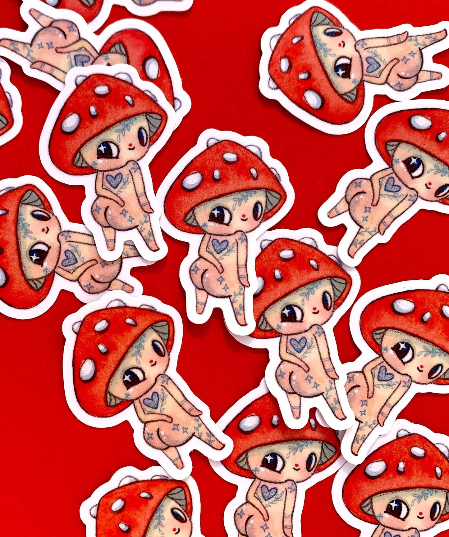 Vinyl Sticker - Coy Inked Cap