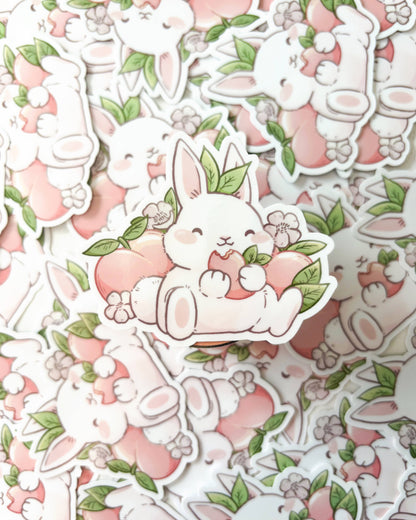 Vinyl Sticker - Peachy Bunny
