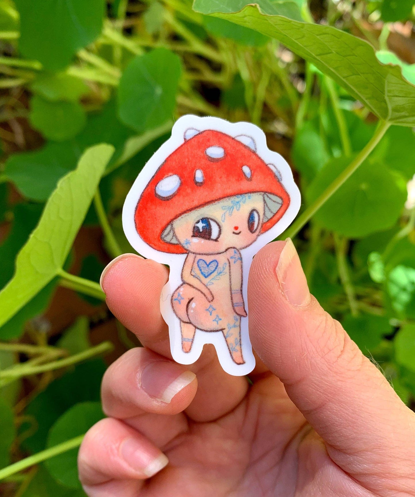 Vinyl Sticker - Coy Inked Cap