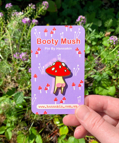 Enamel Pin - Booty Mush